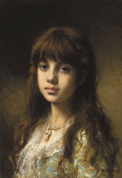 Alexei Alexeivich Harlamoff Little Girl